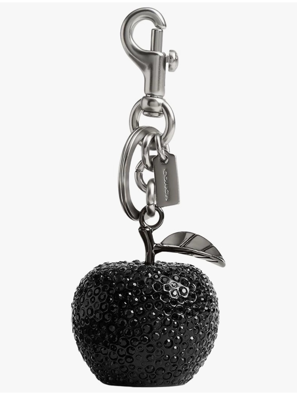 Coach Crystal apple bag charm-NWT